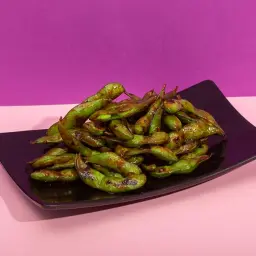Grilled Edamame
